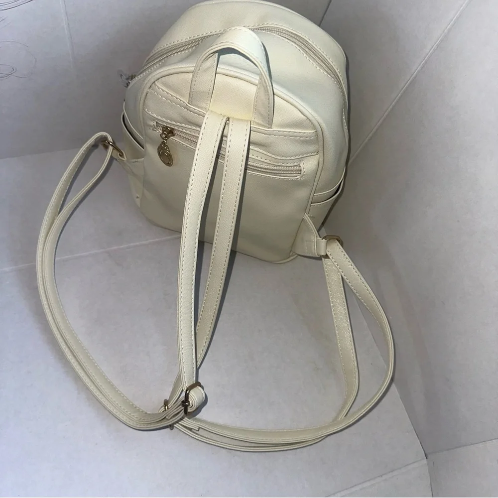 TIHAYNER - Cute leather backpack with bow for girls, mini backpack bag for women